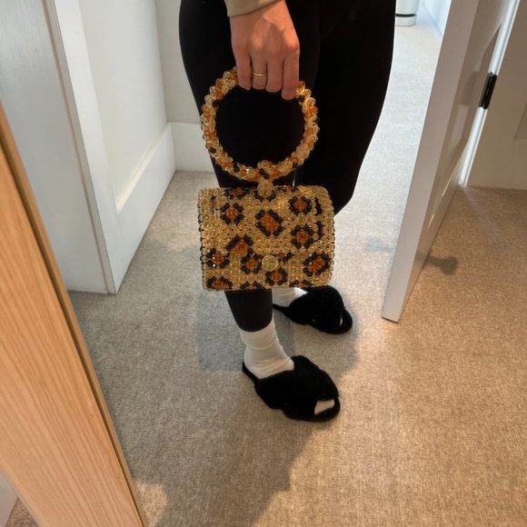 Susan Alexandra Leopard Handbag (OS) - Picture 4 of 4